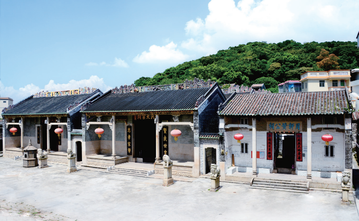 荔山村黄氏大宗祠(斗门区地方志办公室供图).PNG
