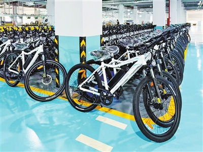英凡蒂(珠海)生产的电助力自行车。.jpg